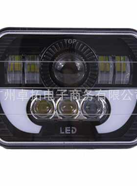 厂家直销 5X7方灯 牧马人LED前大灯 适用75W吉普车前照大灯
