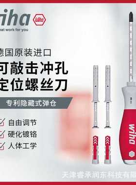 wiha威汉德国进口定位销螺丝起子5件套（带胀管）41289塑壳包装
