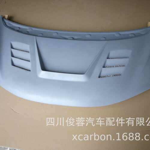 专业制作汽车改装配件 飞度GK5改装碳纤维机盖 碳纤维引擎盖机盖