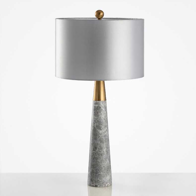 北欧大理石台灯卧室床头柜灯客厅大厅高端大气轻奢灯饰现代简约灯