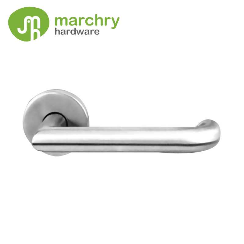 厂家专业生产不锈钢管型空心门把手 分体式门锁拉手 木门门锁执手