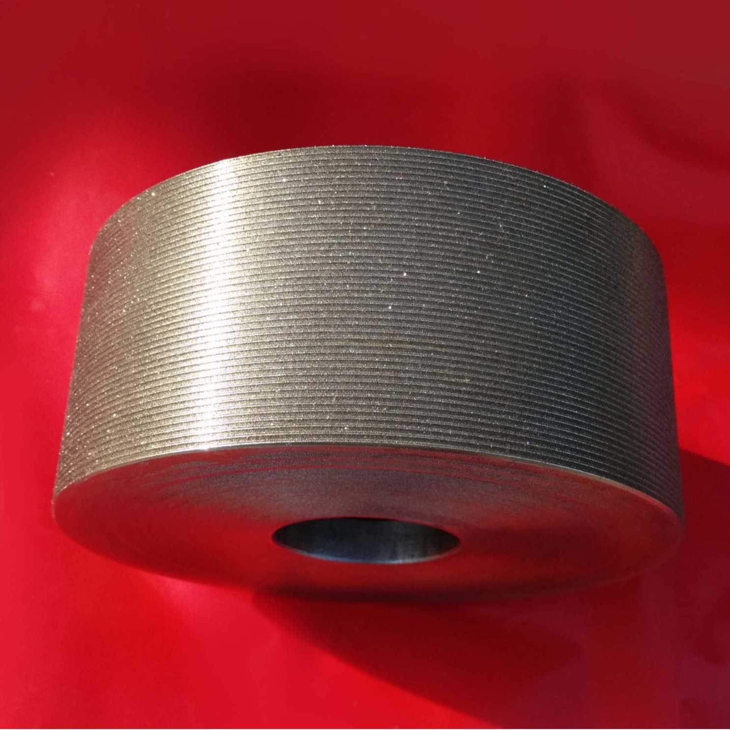 平行槽轮 带槽磨轮 电镀金刚石滚轮 成型修整轮 不锈钢滚轮圆柱