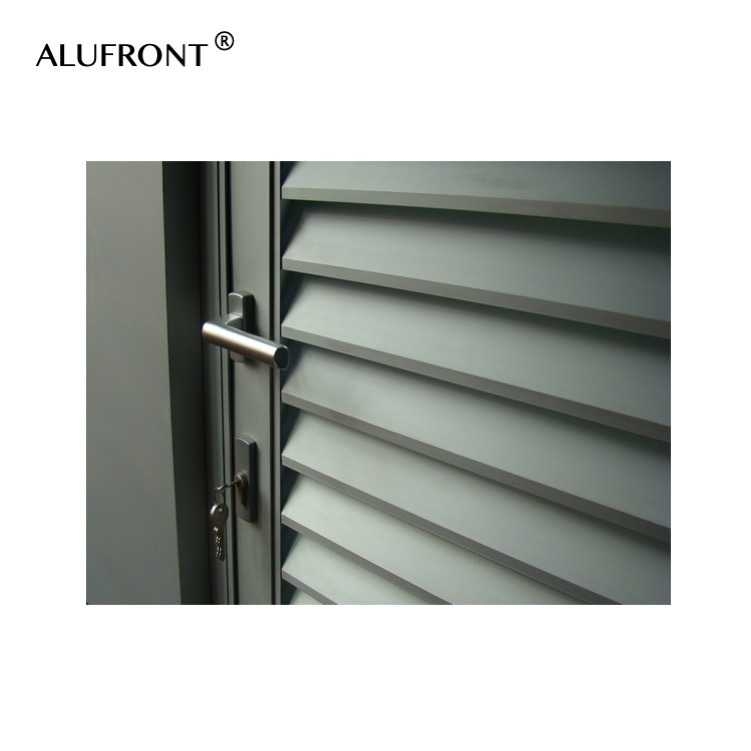 王品 铝合金百叶平开窗 透气款 佛山厂家生产组装 工厂来图可做