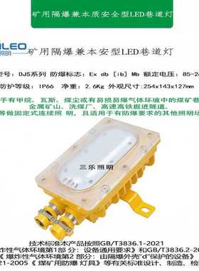 DJS28/127L(A)矿用隔爆兼本安型LED巷道灯煤矿井下巷道硐室固定照