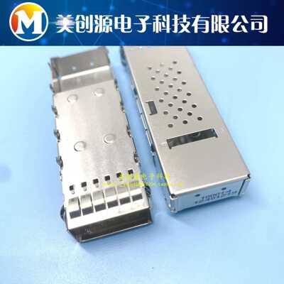 1000141240 连接器 接插件 CONN ZQSFP+ CAGE PRESS-FIT R/A