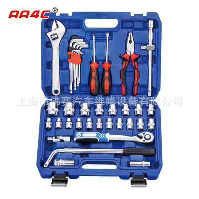 40件工具组套搭配工具车使用汽修工具A1-E04001