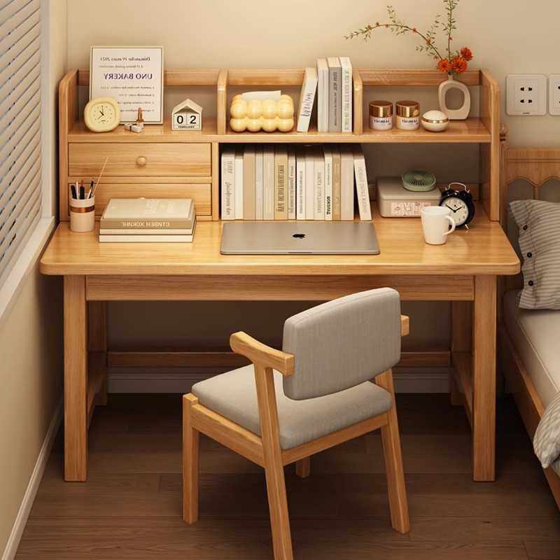 实木书桌书架一体桌卧室电脑桌台式办公桌简约学生家用学习写字桌,玩具/童车/益智/积木/模型,垂直悬浮玩具,淘宝优惠券,粉丝福利购,淘宝优惠卷