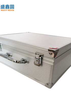 厂家五金工具箱铝合金带锁纹身师专用仪器收纳箱31.5X25X13cm