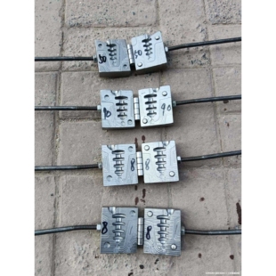 钓鱼铅坠模具通心坠塔型铅坠钢质模具