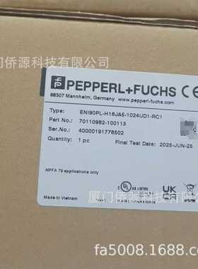 ENI90PL-H16JA5-1024UD1-RC1倍加福编码器 货号70110982-100113