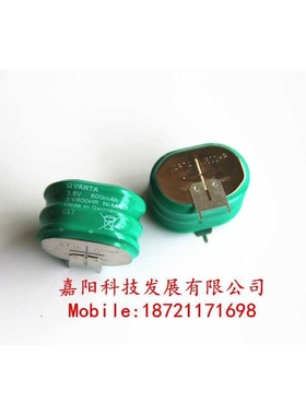 NiMH 3/V600HR 3.6V 600MAH，VARTA电池