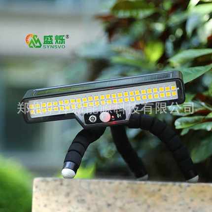 Ultra-Bright Modern LED Solar Clip Light Waterproof Garden