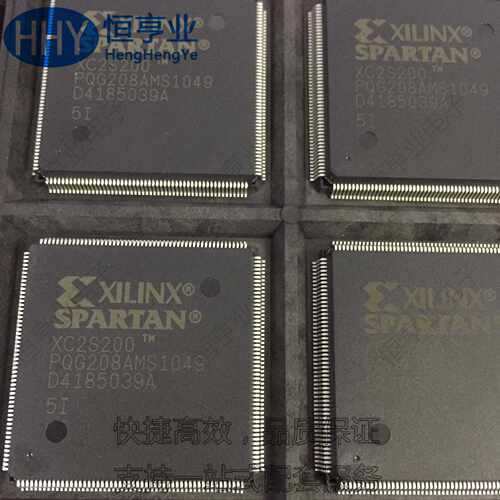XC2S200-5PQG208I PQFP-208 现场可编程门阵列 FPGA芯片 原装现货
