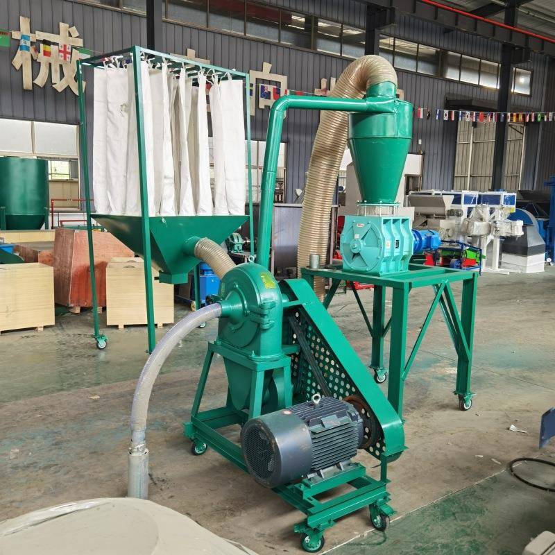 电动全麦面粉粉碎机小麦高粱黑豆粉碎机杂粮店调味品粉碎机