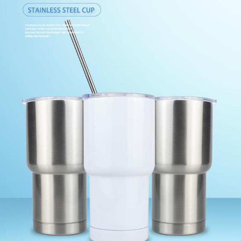 跨境不锈钢汽车杯双层真空保温杯车载便携冰霸杯啤酒杯20oz