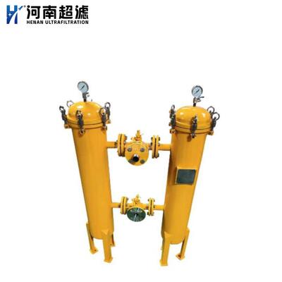 化工业不锈钢耐温精密水处理多袋式保安过滤器大流量设备