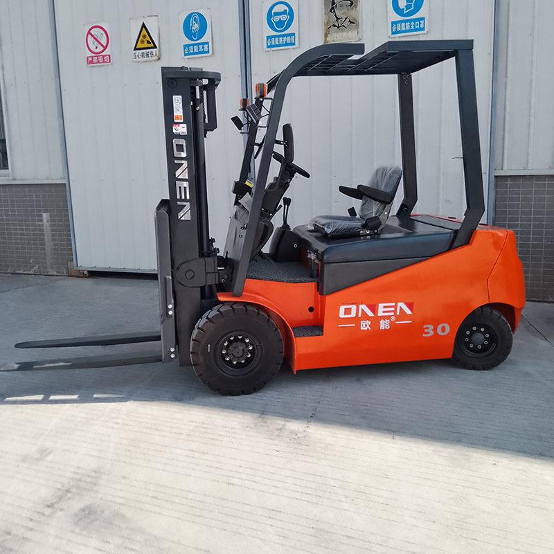叉车四轮座驾式电动叉车2吨小型堆高车铲车吨电力叉车