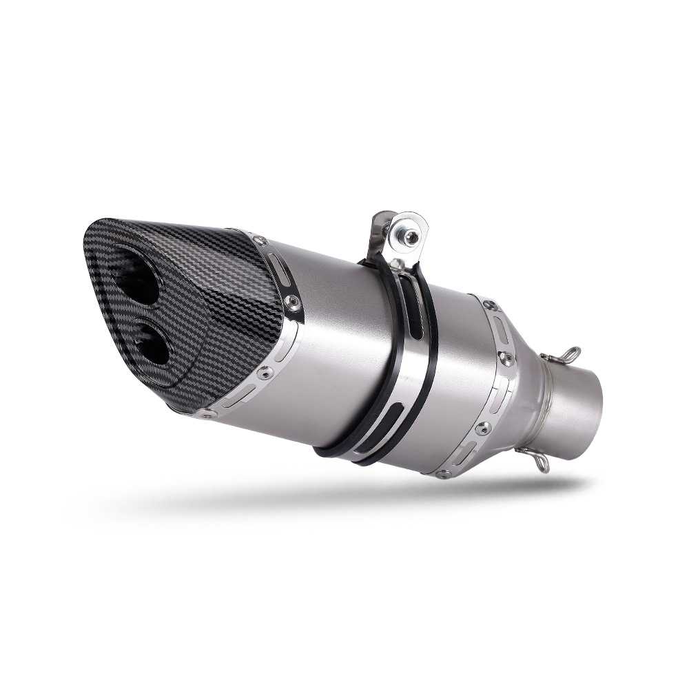 R17小吉村三角通用排气管尾段消声器CBR650 ZX4R 赛800 GPR250 R3