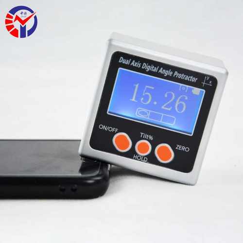 ZT-160JM双轴数显倾角仪 带磁带背光电子倾角盒360°测量角度仪