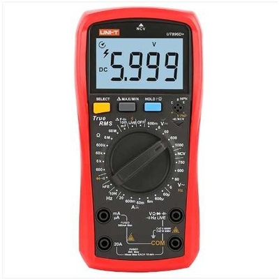 优利德（UNI-T）数字万用表高精度电工维修多用表 UT890D+ UT890C