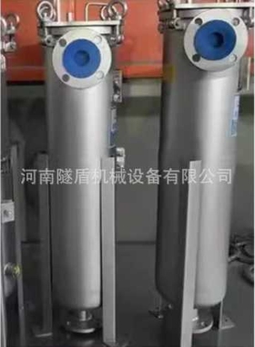 盾构机配件 不锈钢袋式过滤器SAM-3S-304-DN80水循环过滤器