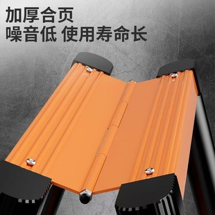 加厚工程折叠梯家用防晃便携升降楼梯子 行走梯人b字伸缩梯便携式