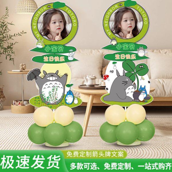 龙猫生日布置女孩宝宝百天满月宴十周岁装饰场景迎宾牌kt板定制,节庆用品/礼品,装扮布置套餐,淘宝优惠券,粉丝福利购,淘宝优惠卷