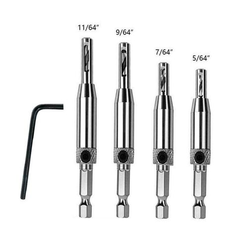 Door Window Cabinet Cupboard Hinge Drill Bits Set Profession
