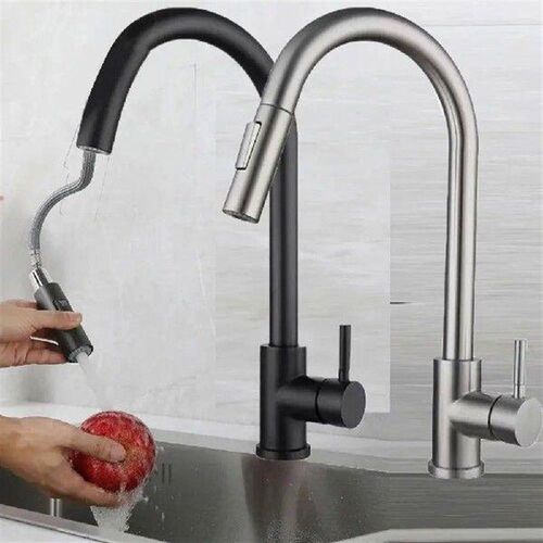 Stainless Steel Kitchen Sink Faucet 360 Rotate 2-mode