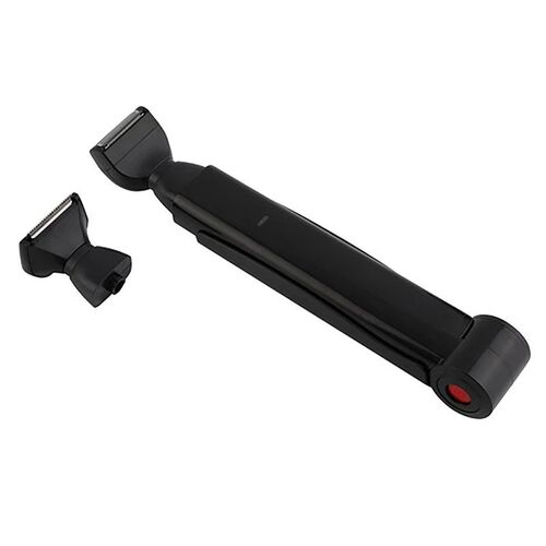 Electric Back Hair Shaver Trimmer USB Folding Double-Sided B