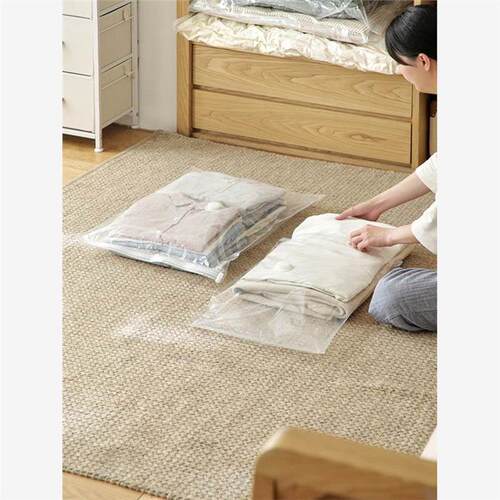 vacuum bags clothes storage plastic bag sealing pump travel