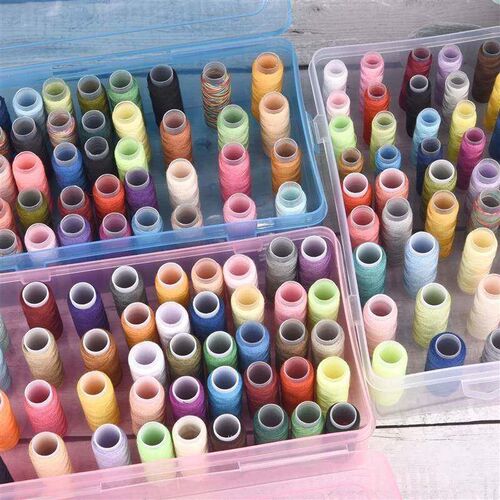 42 Axis Sewing Threads Box Bobb Storage Case Transparent Nee