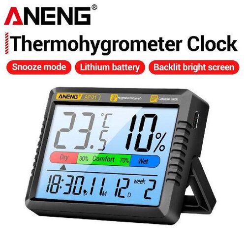 Digital Temperature Humidity Meter Multiscene Measurement