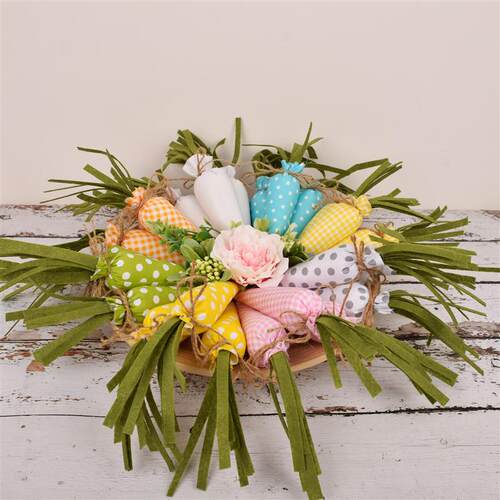 Easter Decorations Fancy Carrot Easter Party Carrot Toy Fabr
