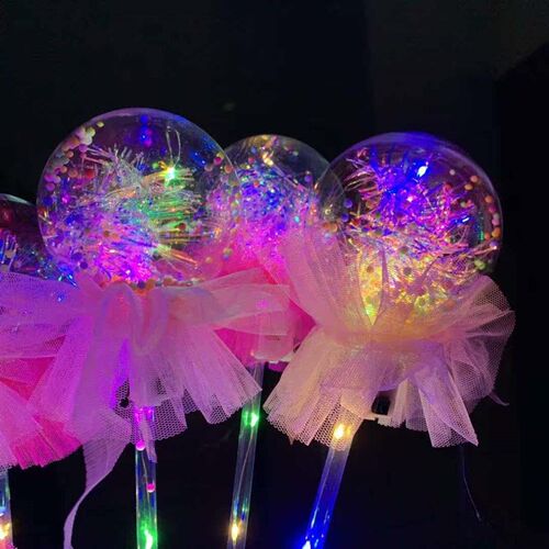Glow Star Ball Magc Stck New Wave Ball Flash Stck Chldrens