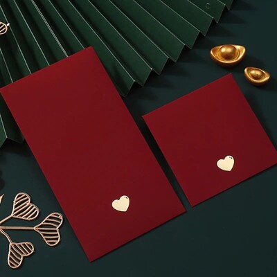 6Pcs/Pack Chinese Red Envelope New Year Spring Festival Chil