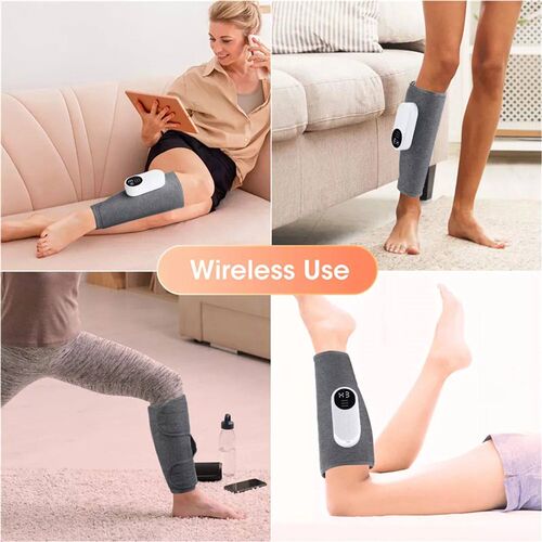 Smart Heating Leg Massage Machine Air Compression USB Rechar