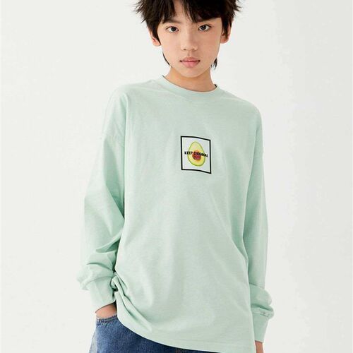 DK childrens clothing spring new girls boys cotton long sle