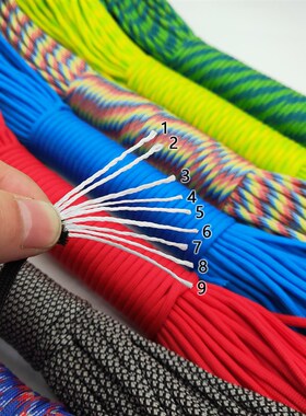 31 Meters Dia.4mm 9 stand Cores Paracord for Survival Parach