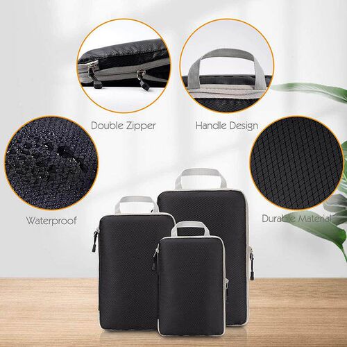 Compression Packing Cubes for Suitcase Suitcase Organizer