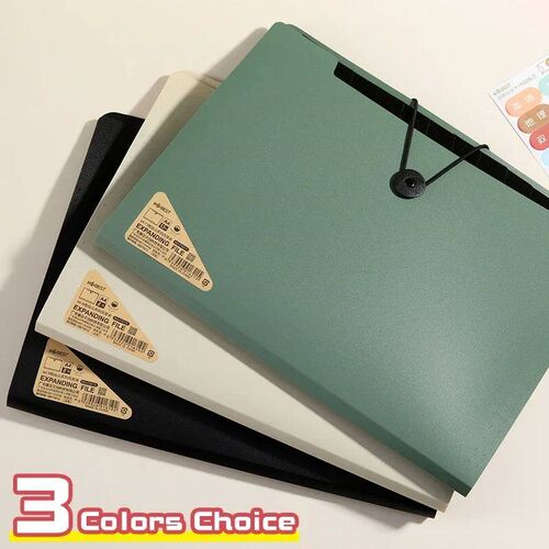 5 Layers A4 File Folder Storage Bag Test Paper Desktop Tool