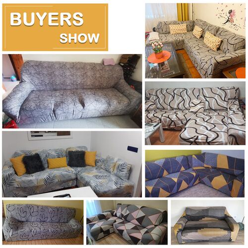 Sofa Cover for Living Room Stch Printed Sofa Slipcover L sha