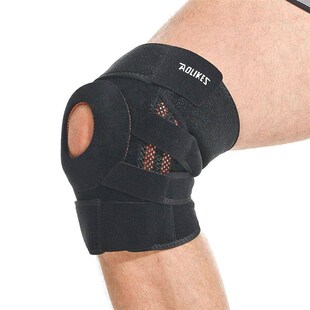 AOLIKES 1PCS Knee Brace with Side Stabilizers & Patella Gel