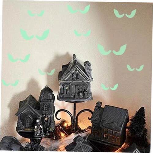 36Pcs  Halloween Luminous Wall Decals Glowing in The Dark Ey