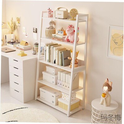 Bookshelf bedroom simple bookcase living room bookrack 书架