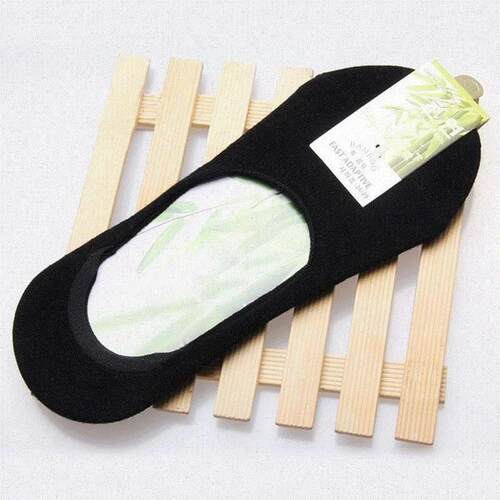 Men Loafer Low-cut Cool Elastic Socks Bamboo Fiber No Show B