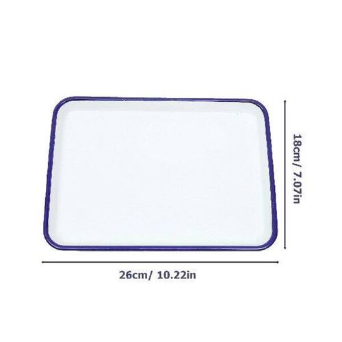 Enamel Baking Pan Tray Heat-resistant Cake Food
