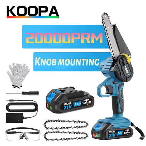 Koopa Tool 21V Mini Cordless 6-inch chainsaw,for 18V Makita