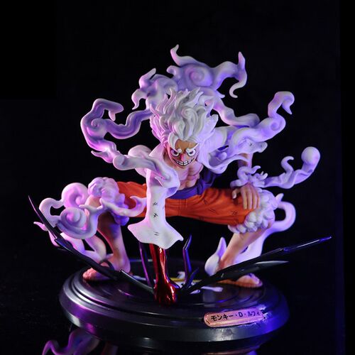 New One Piece Luffy Figure Doll Gear5 Statues gift toy