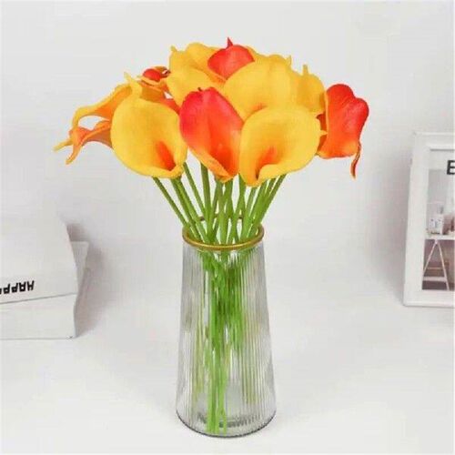 10Pcs Real Touch Calla Lily Artificial Flowers White